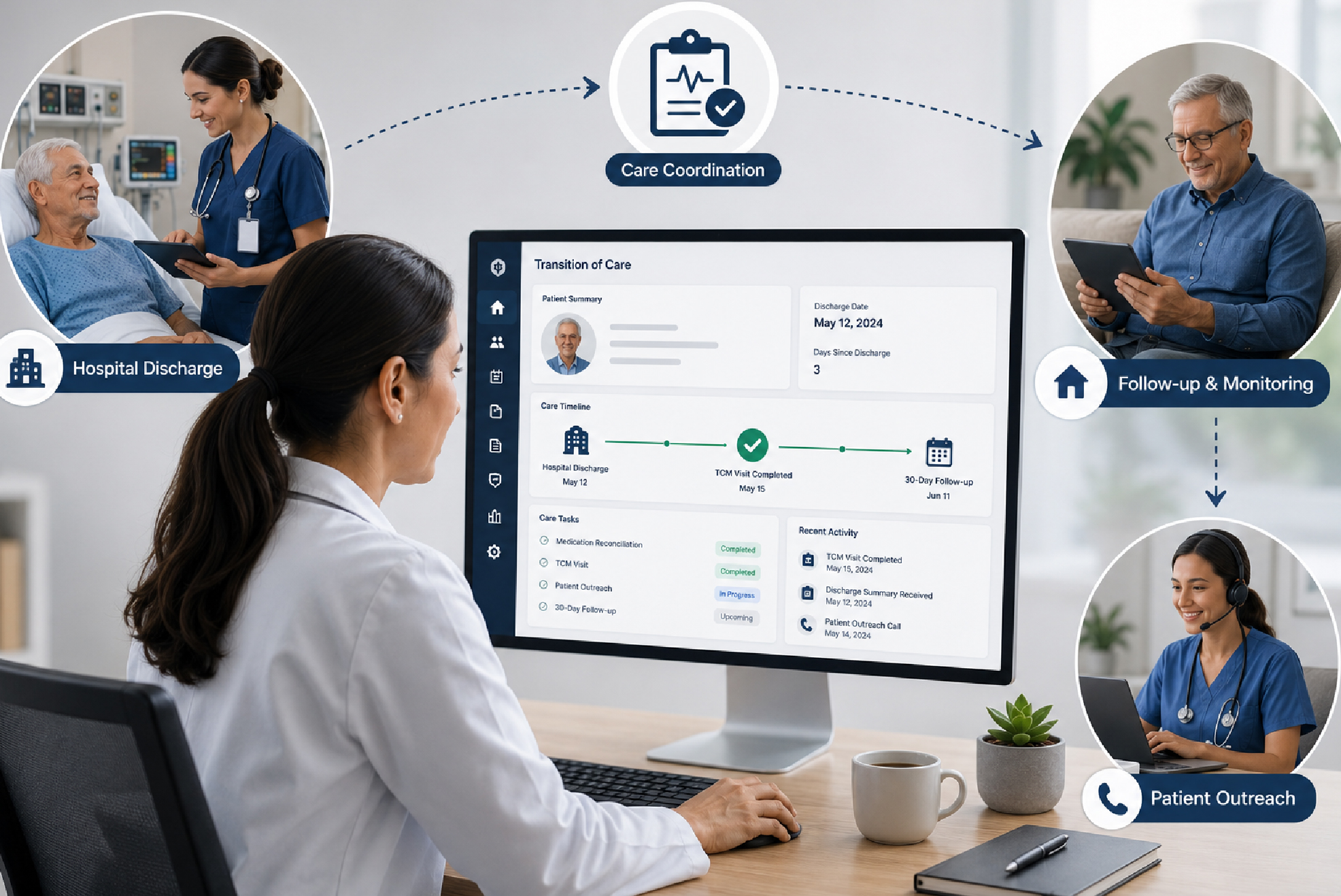Transitional Care Management Flowchart Transitional Care Management - Advaa Care | RPM , CCM, BHI