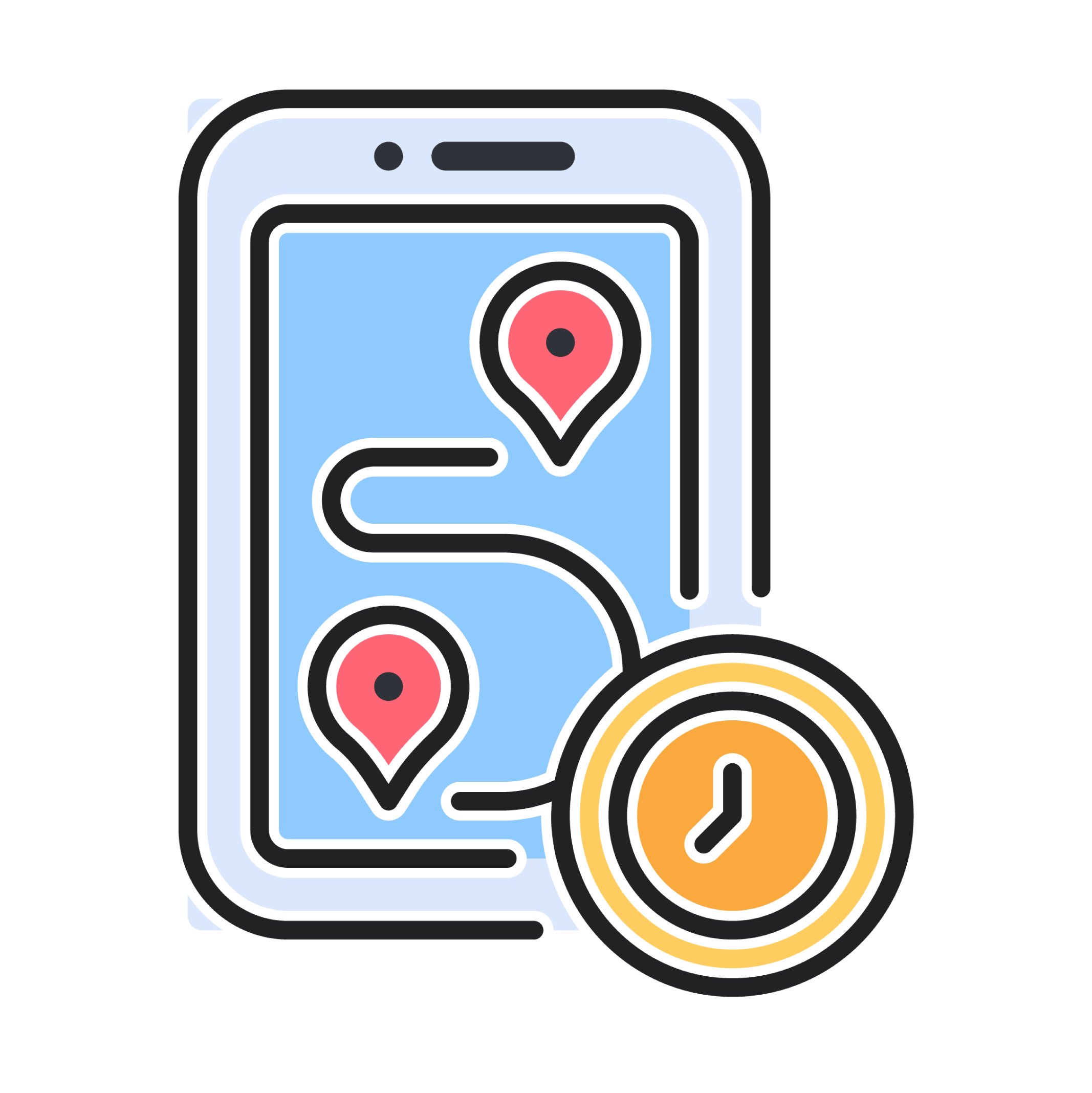Chronic Condition Care Tracking Icon
